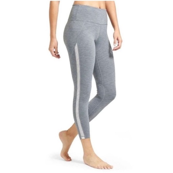 Athleta Pants - Athleta Grey High Rise Chaturanga Leggings Size Small